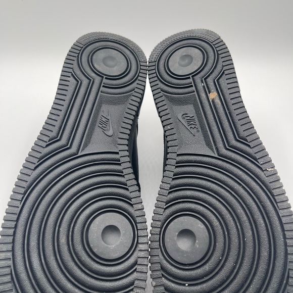 Nike Air Force 1 07 Low Black 315122-001 Sneakers Size 10 - Picture 7 of 9